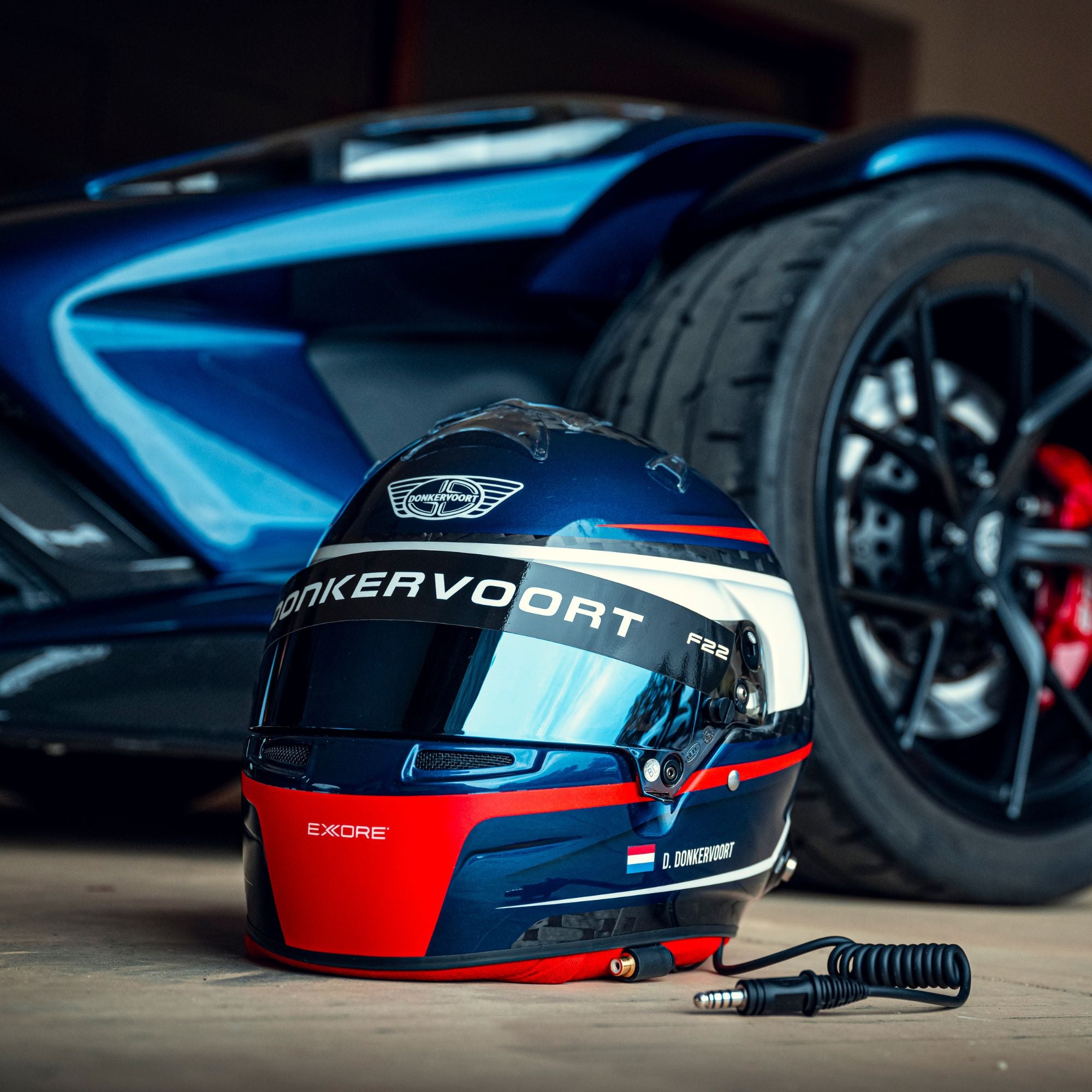 Donkervoort x Bell F22 Race Helmet