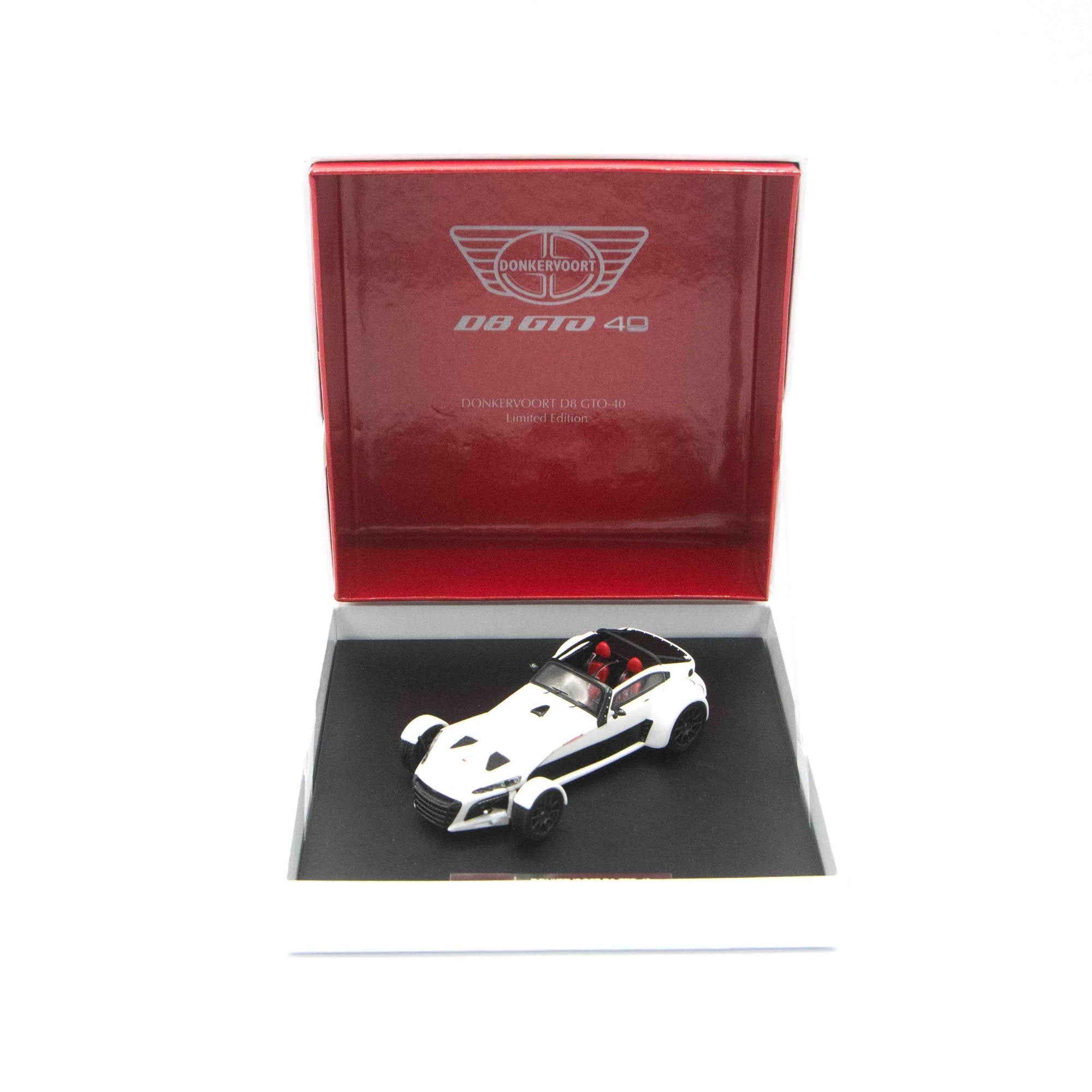 Donkervoort D8 GTO-40 1:43 // Anniversary White